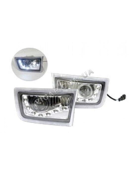 Противотуманные фары с линзой Prado 90